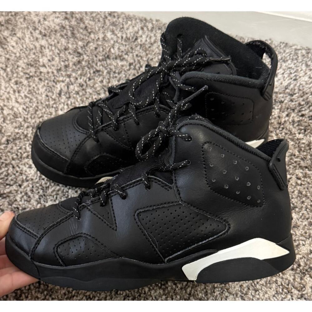 Nike Air Jordan 6 Retro black cat 2016 youth size 3